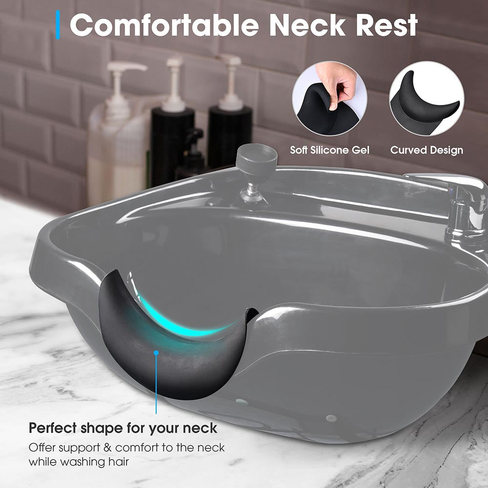 Yescom Neck Rest Gripper Shampoo Basin Durable Gel Image