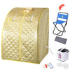 Yescom Portable Steam Sauna Tent Spa Detox w/ Chair & Remote