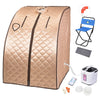 Yescom Portable Steam Sauna Tent Spa Detox w/ Chair & Remote