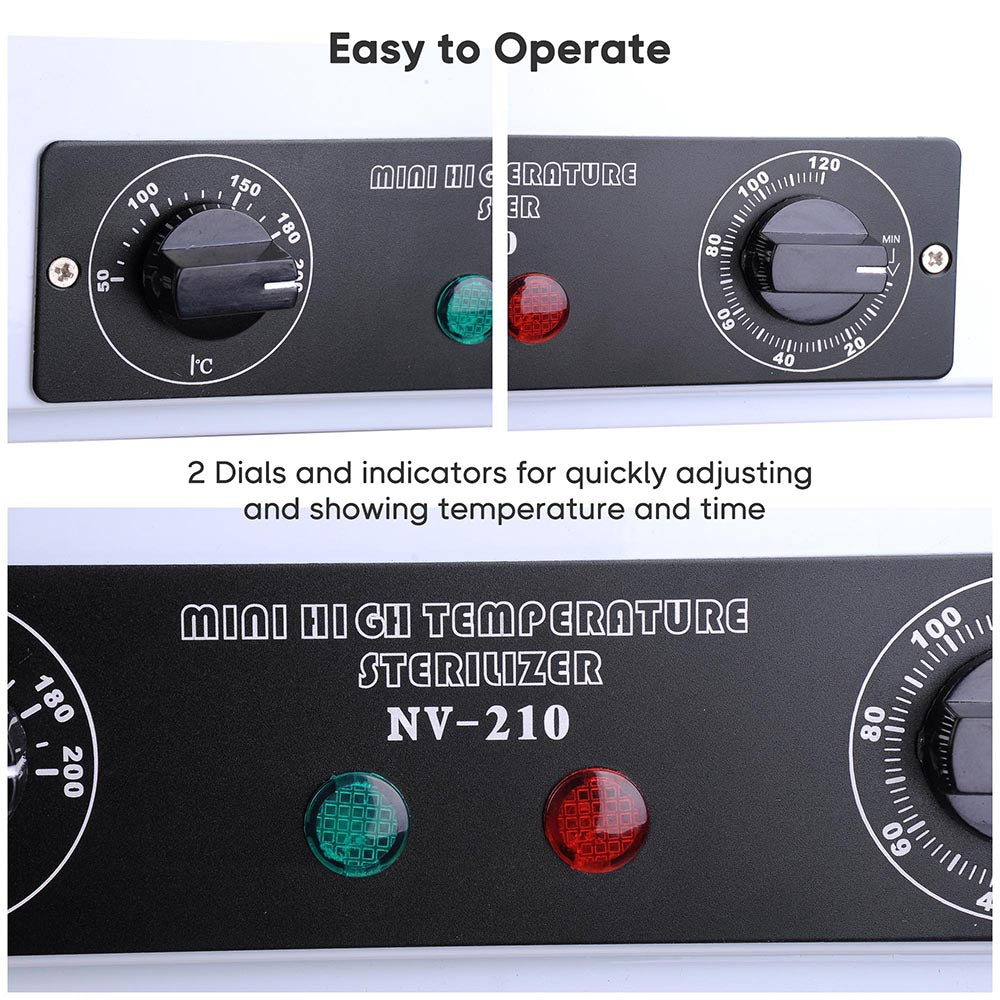 Yescom Digital Portable Dry Heat Sterilizer Image