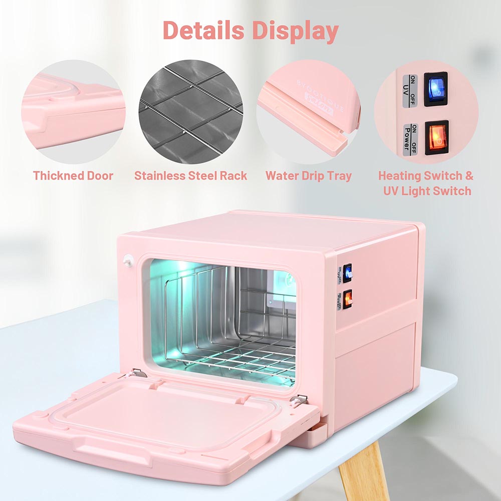 Yescom 8L Hot Towel Warmer SPA UV Sterilizer Cabinet Image