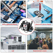 Yescom 878D Digital Soldering Station Unit Lead-Free Solder SMD Image