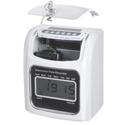 Yescom Time Clock Employee Punch with 100 Timecards Weekly Monthly Image