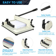 Yescom 12" Heavy Duty Paper Cutter Trimmer A4 Image