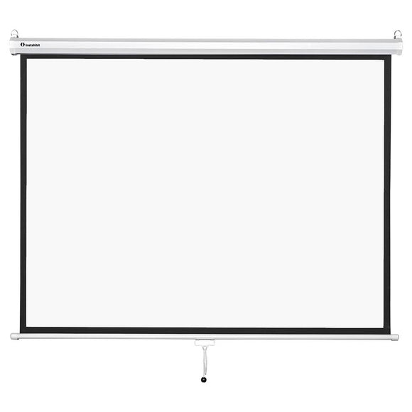 Yescom 4:3 Retractable Manual Projection Screen 72