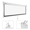 InstaHibit 4:3 Retractable Manual Projection Screen 72" Ceiling Wall