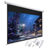 InstaHibit Retractable Electric Projection Screen 92" 16:9 Ceiling Mounted