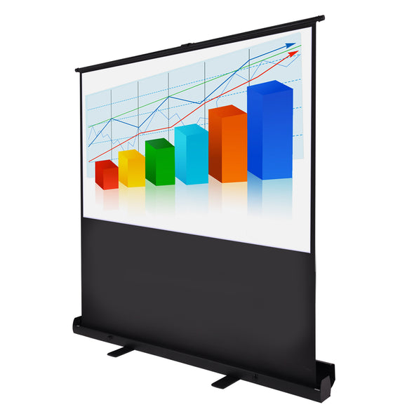 Yescom Floor-Standing Pop Up Projector Screen 60