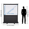 InstaHibit Floor-Standing Pop Up Projector Screen 60" 4:3