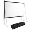 InstaHibit Outdoor Portable Projection Screen w/ Stand 16:9 120"