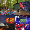 InstaHibit Outdoor Portable Projection Screen w/ Stand 16:9 135"