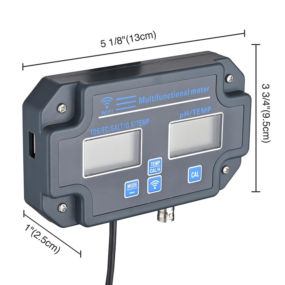 Yescom Multifunction Water Tester 6-in-1 Image