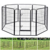 Yescom Heavy Duty Dog Playpen 40" Tall 32-Panel Puppy Pen Metal