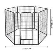 Yescom Heavy Duty Dog Playpen 47" Tall 36-Panel Puppy Pen Metal Image