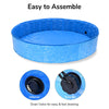 Yescom Foldable Pool for Kids Dog Pet Bath Small to Large