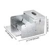 Yescom Poultry Chicken Auto Feeder Self Opening Feeding Troughs