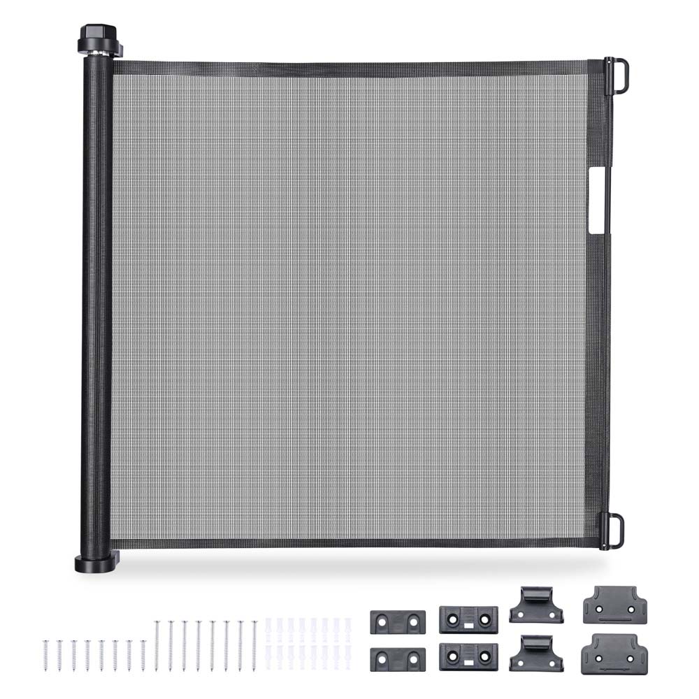 Yescom Retractable Dog Gate for Stairs 118"x39" Image