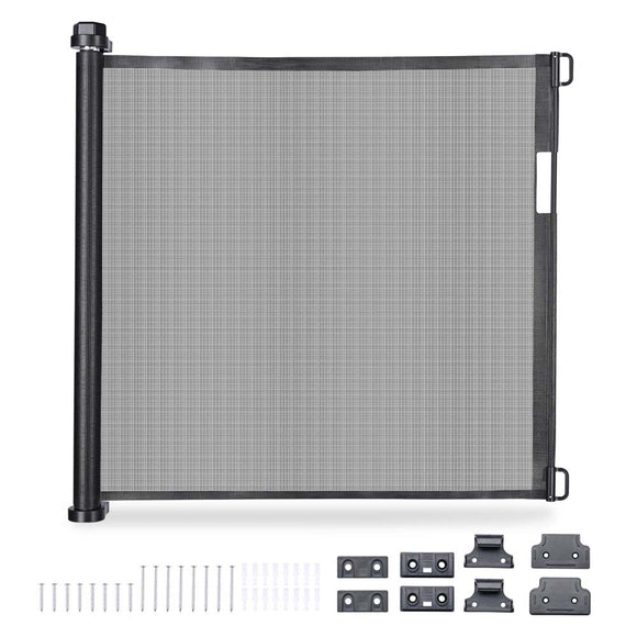 Yescom Retractable Dog Gate for Stairs 118