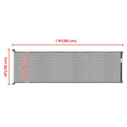 Yescom Retractable Dog Gate for Stairs 118"x39" Image