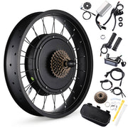 Yescom 20" Rear Wheel Electric Bicycle Motor Fat Tire Kit 48v 1000w Image