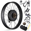 Yescom 26" Electric Bicycle Motor Rear Wheel Fat Tire Kit 48v 1000w