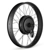 Yescom 26" Electric Bicycle Motor Rear Wheel Fat Tire Kit 48v 1000w