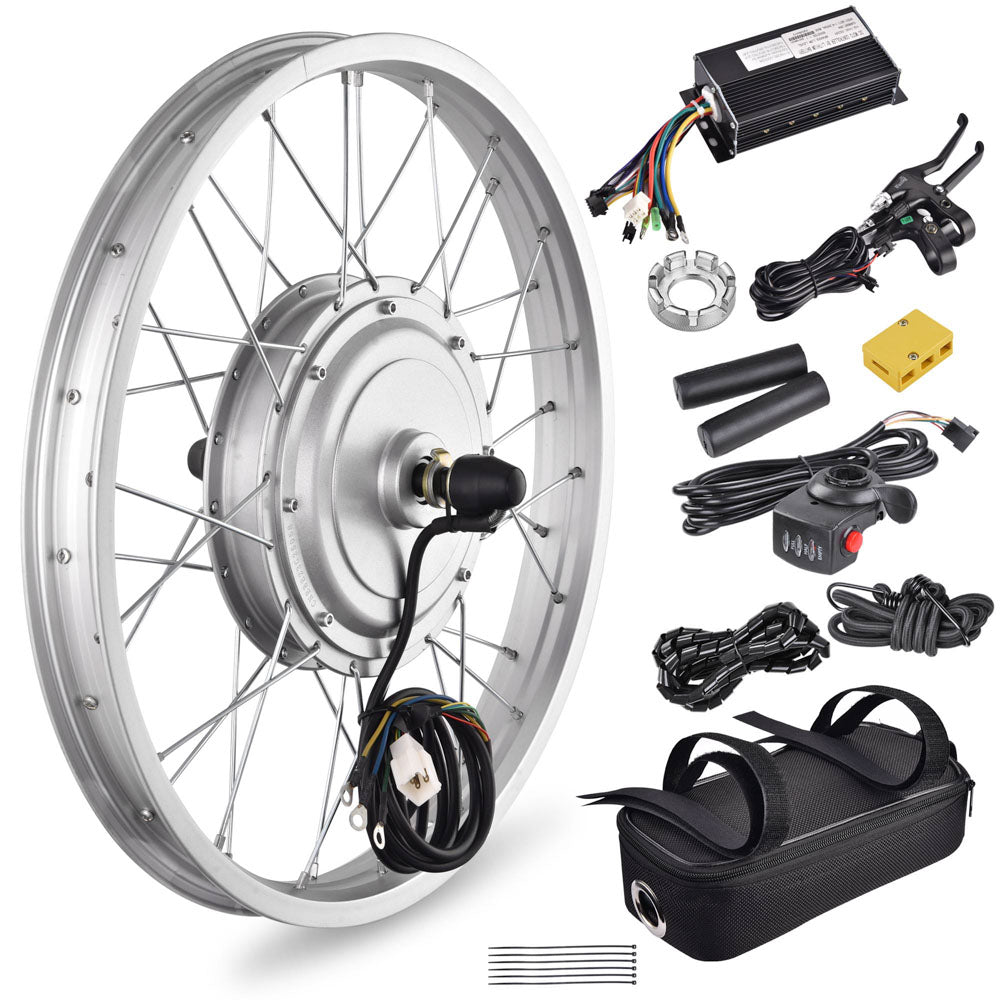 Yescom 20" Electric Bicycle Motor Front Wheel Kit 36v 750w Image