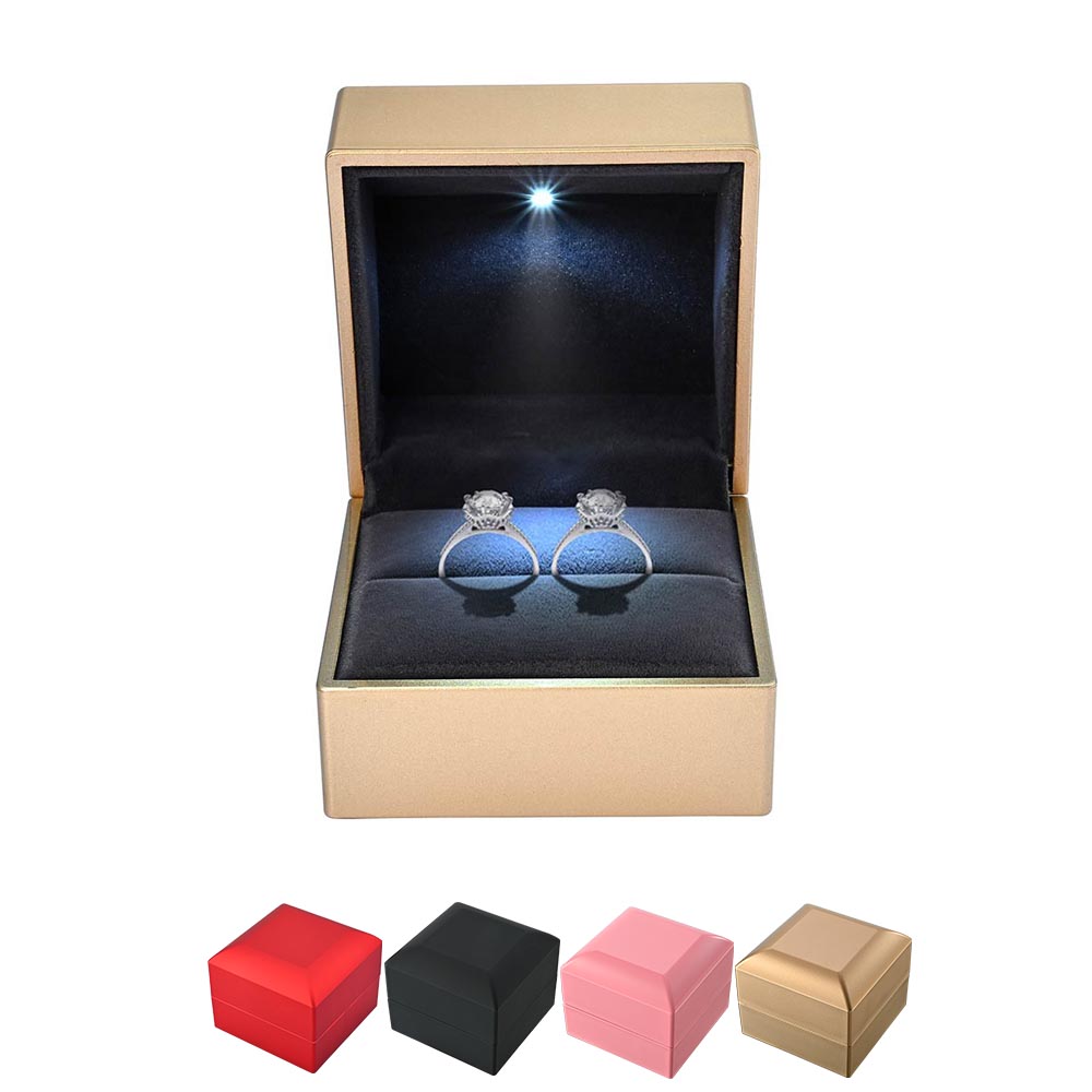 Yescom Engagement Ring Box with Light Image