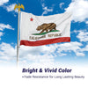 Yescom California Republic Bear Flag Polyester 3x5 ft Double-Sided