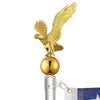 Yescom 20' Telescopic Flag Pole and Flag Kit with Regal Eagle