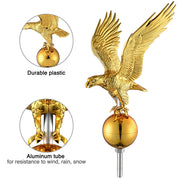 Yescom 20' Telescopic Flag Pole and Flag Kit with Regal Eagle Image