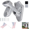 Yescom 2-Angle Flag Pole Wall Bracket for 1" Flag Pole