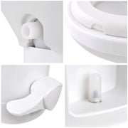 Yescom Foot Flush RV Gravity Flush Toilet High Profile HDPE Travel Image