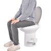 Yescom 20" RV Toilet Gravity Flush High Profile HDPE Travel