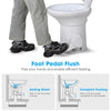 Yescom 20" RV Toilet with Elongated Bowl No Splash-Back