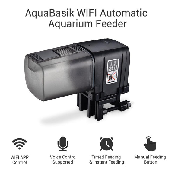 Yescom Wifi Auto Fish Feeder Alexa Google Home Image