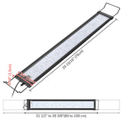 Yescom LED Aquarium Light with Timer RC RGBW 32-39" Image