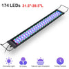 AquaBasik LED Aquarium Light with Timer RC RGBW 32-39"