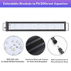 AquaBasik LED Aquarium Light with Timer RC RGBW 32-39"