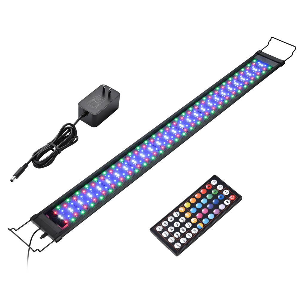 Yescom LED Aquarium Light with Timer RC RGBW 44-55" Image