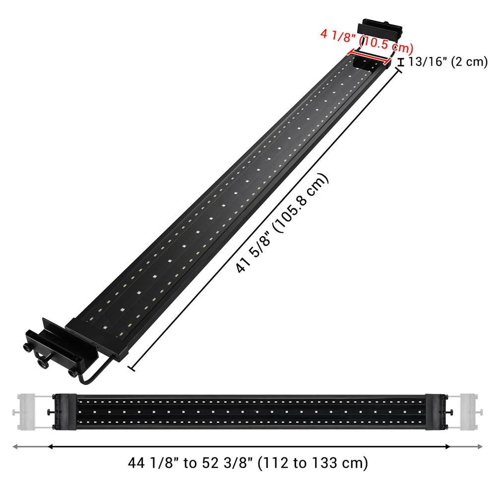 Yescom 48" Full Spectrum LED Aquarium Light APP WIFI for Plants & Fish Image