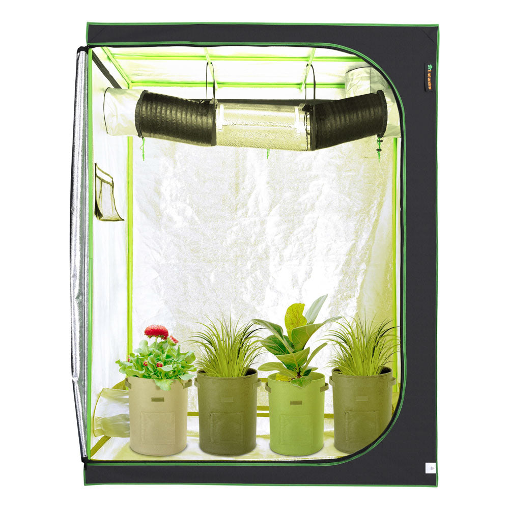 Yescom Grow Tent 60"x32"x80" Reflective Indoor Hydroponic Image