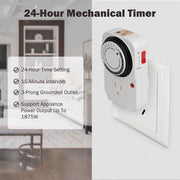 Yescom Digital Timer Control 24-Hour Eletric Appliance Image