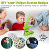 Yescom Badge Button Maker Pins for Backpacks 100 Parts