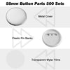 Yescom 2 1/4" Pins Parts for Backpack Badge Button Maker 500ct/Pack