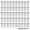 Yescom 50pcs Cable Protector Sleeves Grommets 316 Stainless Steel