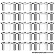 Yescom 50pcs Cable Protector Sleeves Grommets 316 Stainless Steel Image