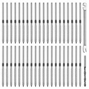 Yescom 40pcs Swage Lag Screws Left & Right 4in 316 Stainless Steel Image