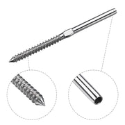 Yescom 40pcs Swage Lag Screws Left & Right 4in 316 Stainless Steel Image