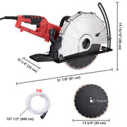 Yescom Circular Saw Wet Dry Concrete Saw 13-3/4 in. 15 Amp Image